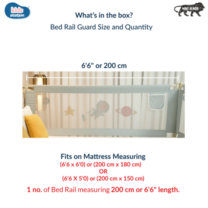 1-Side Foldable New Model Baby Bed Rail Guard