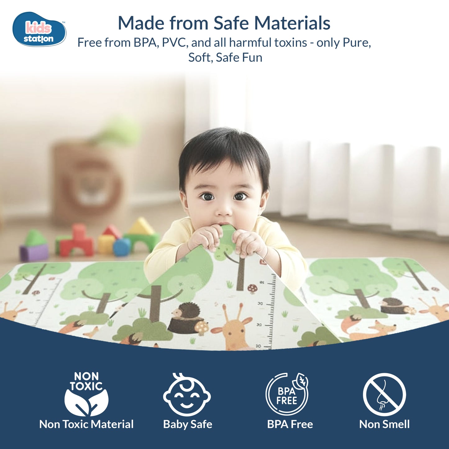 Dream Crawl Baby Play Mats (150cm x 200cm x 0.6cm)