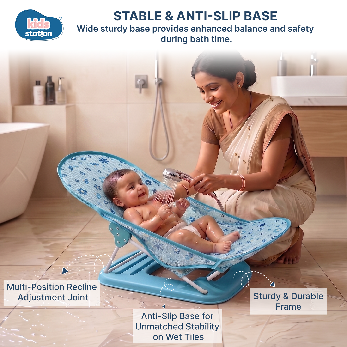 Gentle Support Baby Bather for Infants