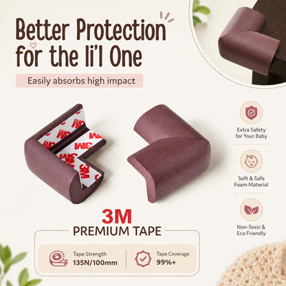 L-Shape NBR Corner Guards for Baby Safety