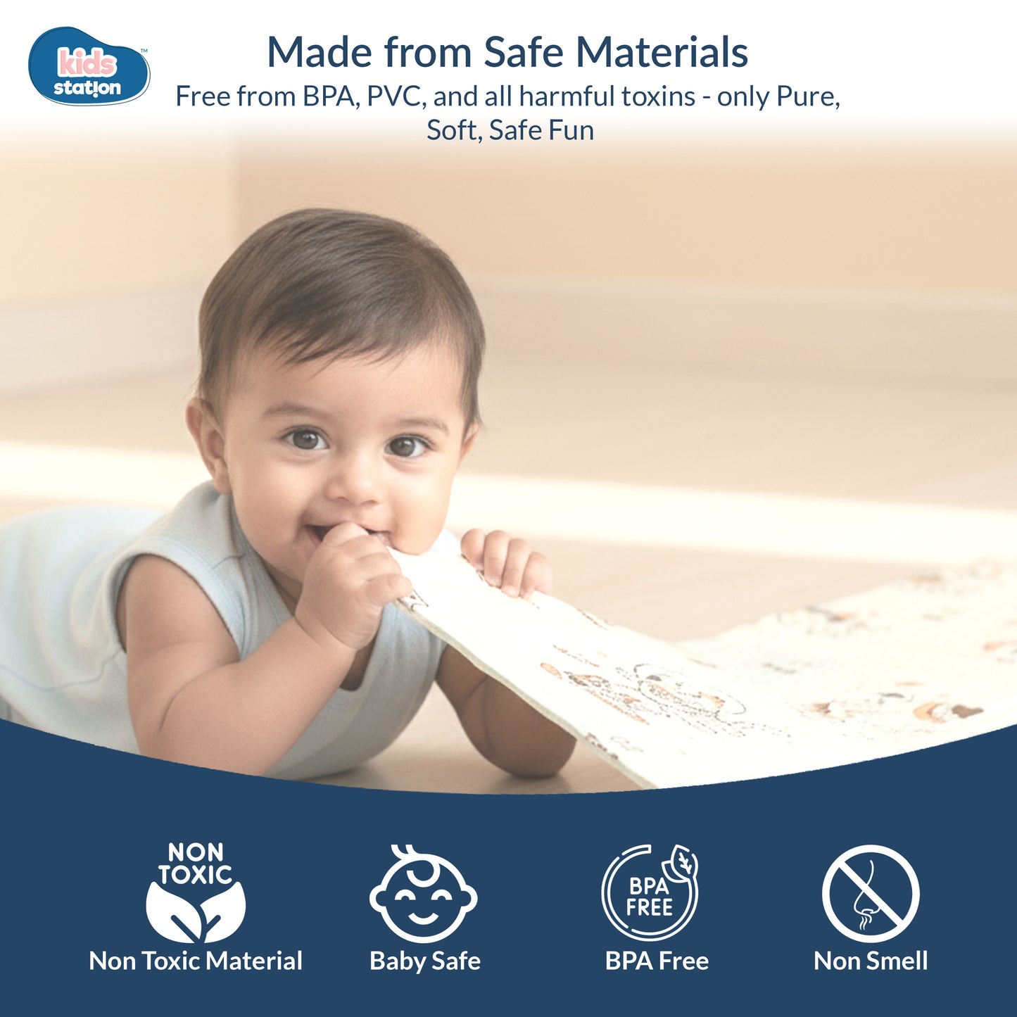 Cozy Baby Play Mats (150cm x 200cm x 1.0cm)