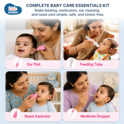 11-in-1 Baby Grooming Kit with EVA Case