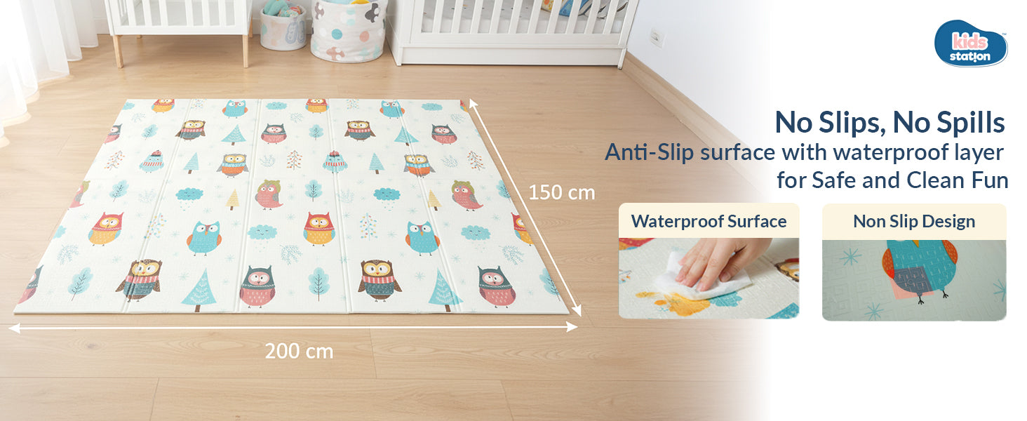 Dream Crawl Baby Play Mats (150cm x 200cm x 0.6cm)