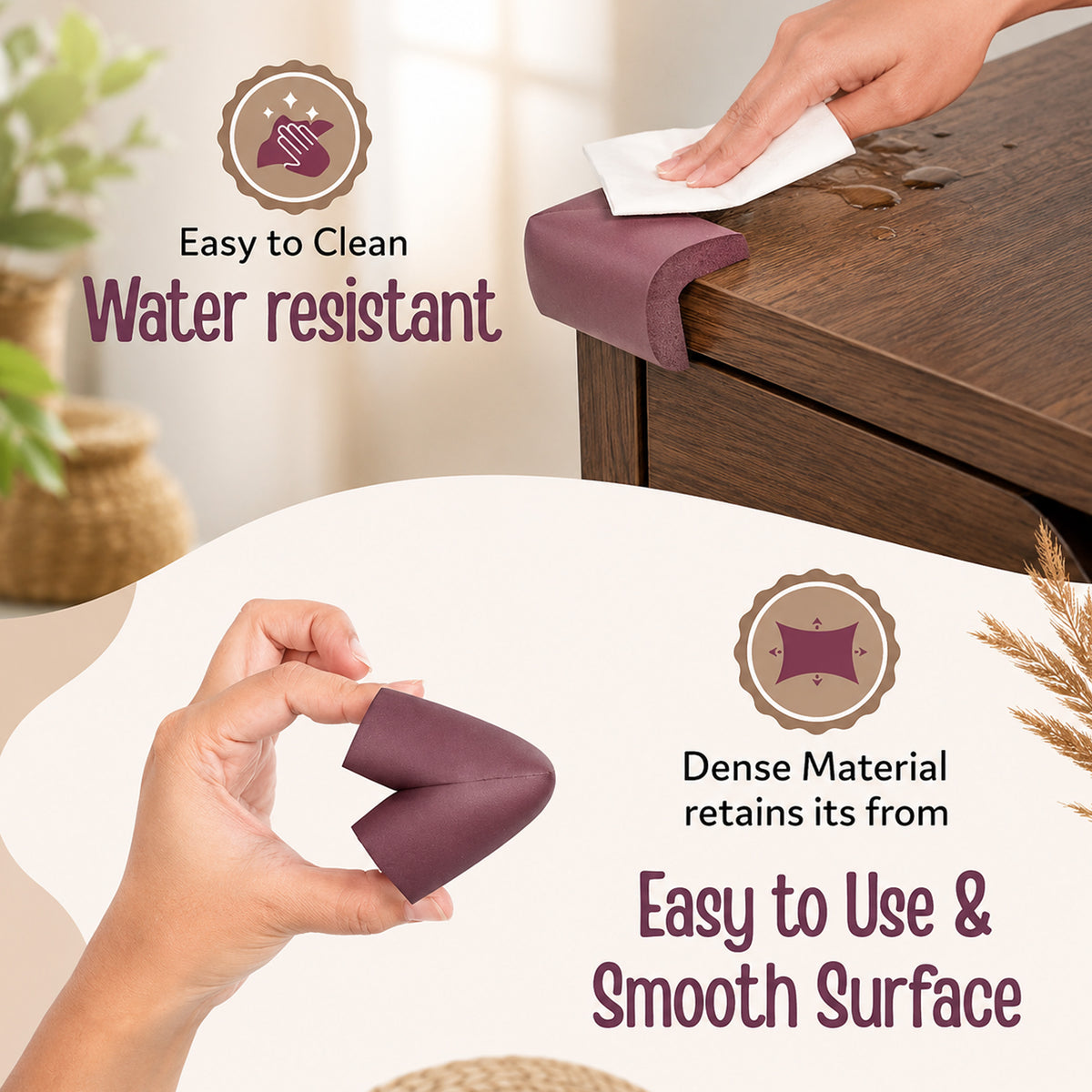 L-Shape NBR Corner Guards for Baby Safety