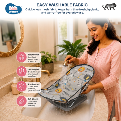 Baby Bather for Newborns & Infants (Without Pillow)