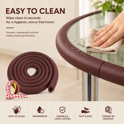 U Shaped Cushion Edge Guard for Glass Furniture