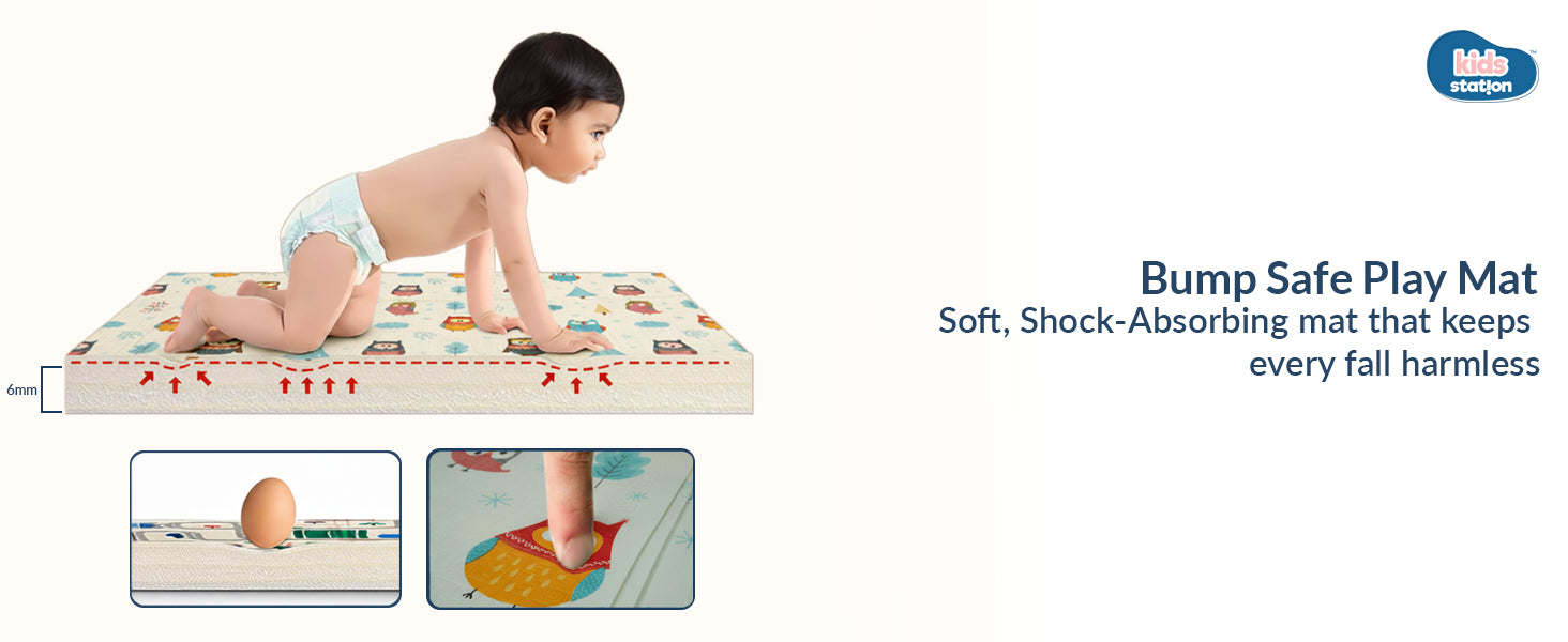 Dream Crawl Baby Play Mats (150cm x 200cm x 0.6cm)