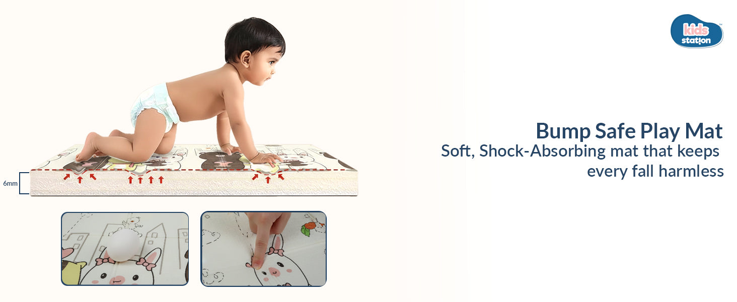 Dream Crawl Baby Play Mats (150cm x 200cm x 0.6cm)