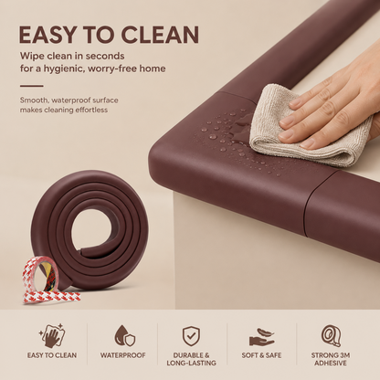 L-Shape Cushion Strip for Baby Safety in India - Kids Station