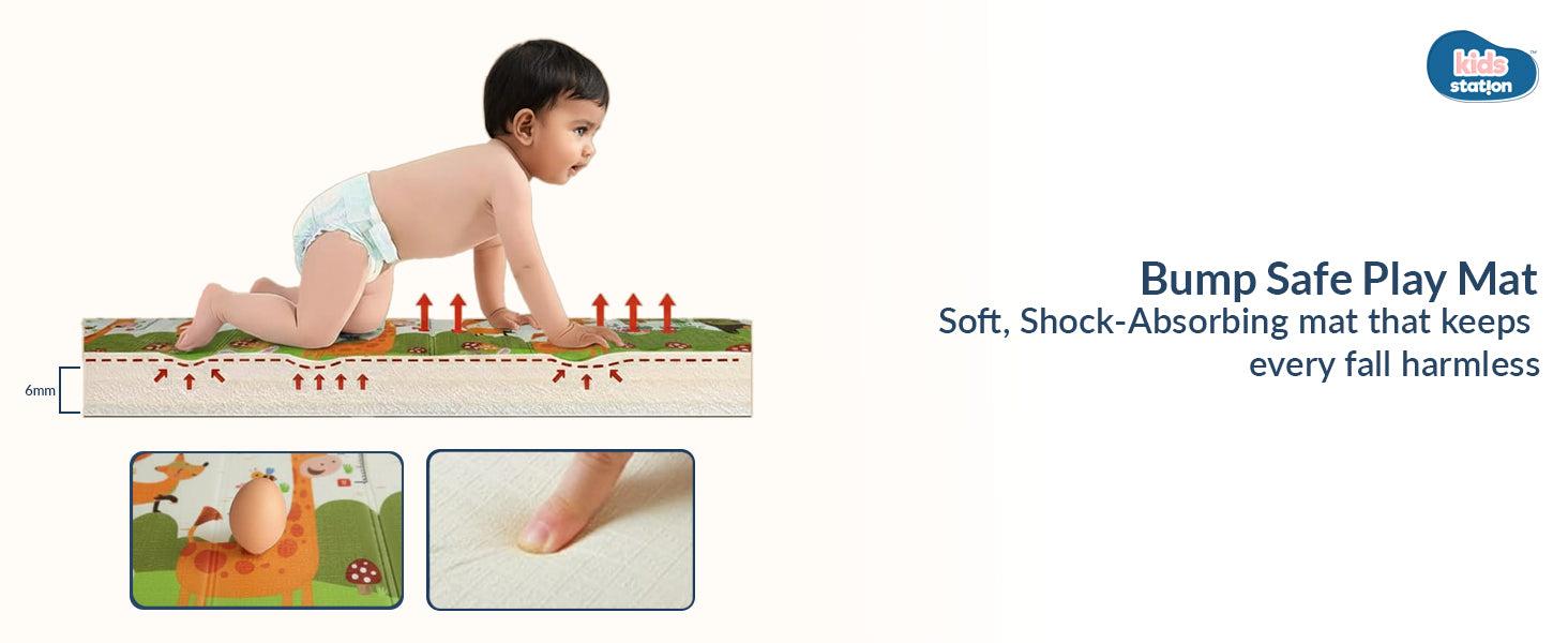 Dream Crawl Baby Play Mats (150cm x 200cm x 0.6cm)