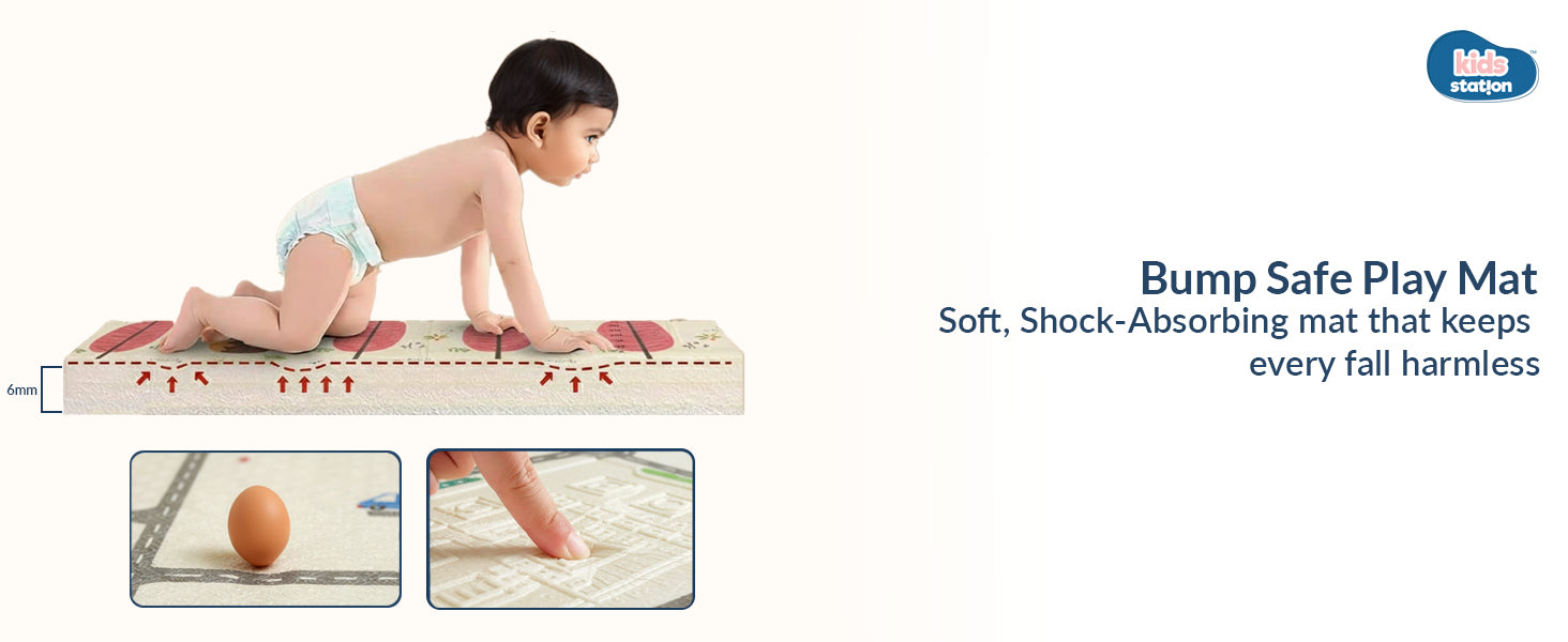 Dream Crawl Baby Play Mats (150cm x 200cm x 0.6cm)