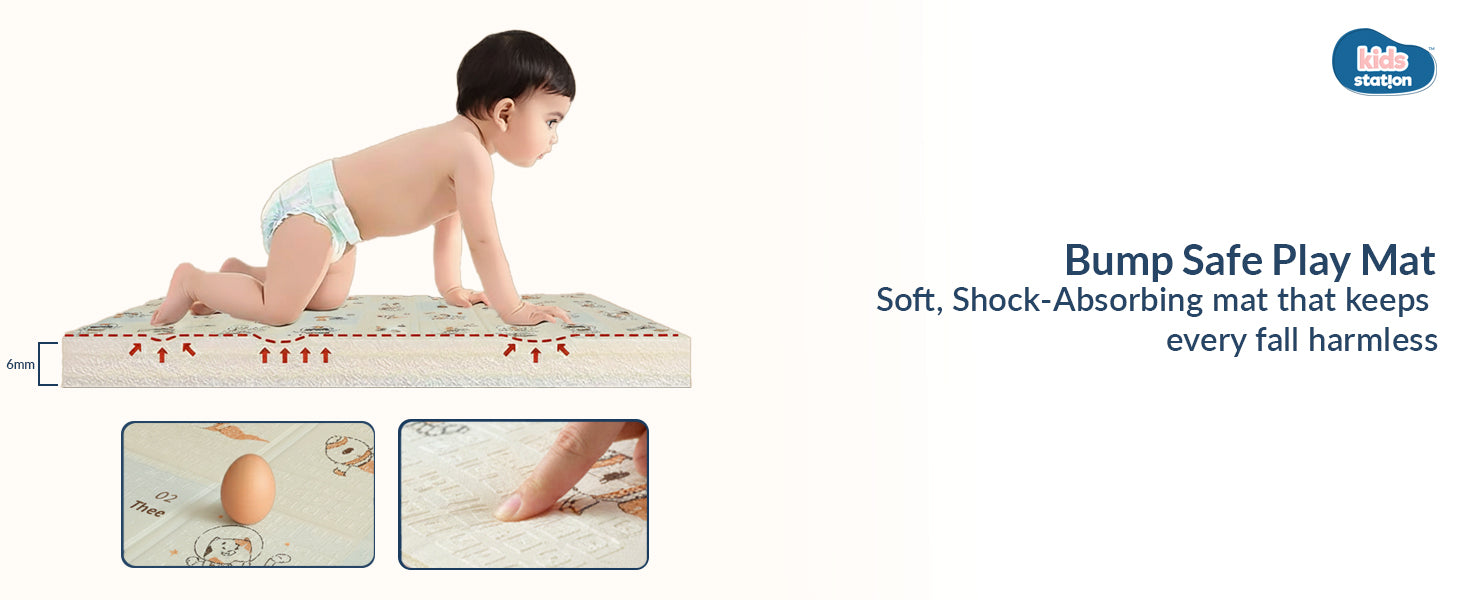 Cozy Baby Play Mats (150cm x 200cm x 1.0cm)