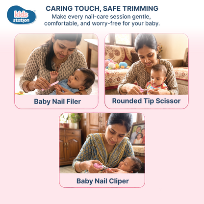 11-in-1 Baby Grooming Kit with EVA Case