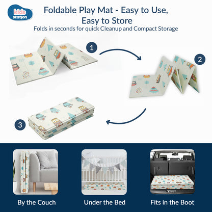 Dream Crawl Baby Play Mats (150cm x 200cm x 0.6cm)