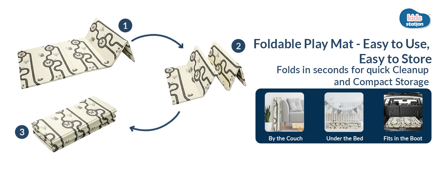 Cozy Baby Play Mats (150cm x 200cm x 1.0cm)