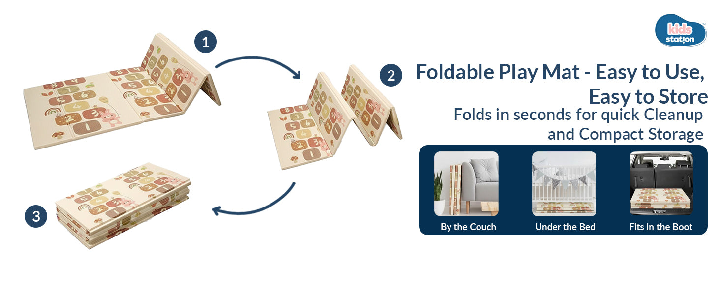 Snuggle Baby Play Mats (150cm x 200cm x 0.8cm)