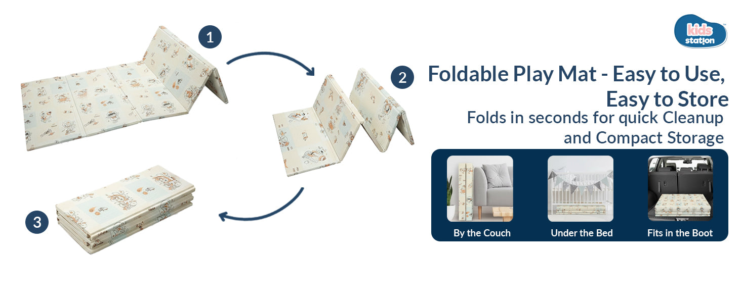 Cozy Baby Play Mats (150cm x 200cm x 1.0cm)