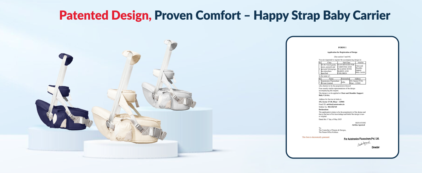 Happy Strap Ergonomic Baby Carrier