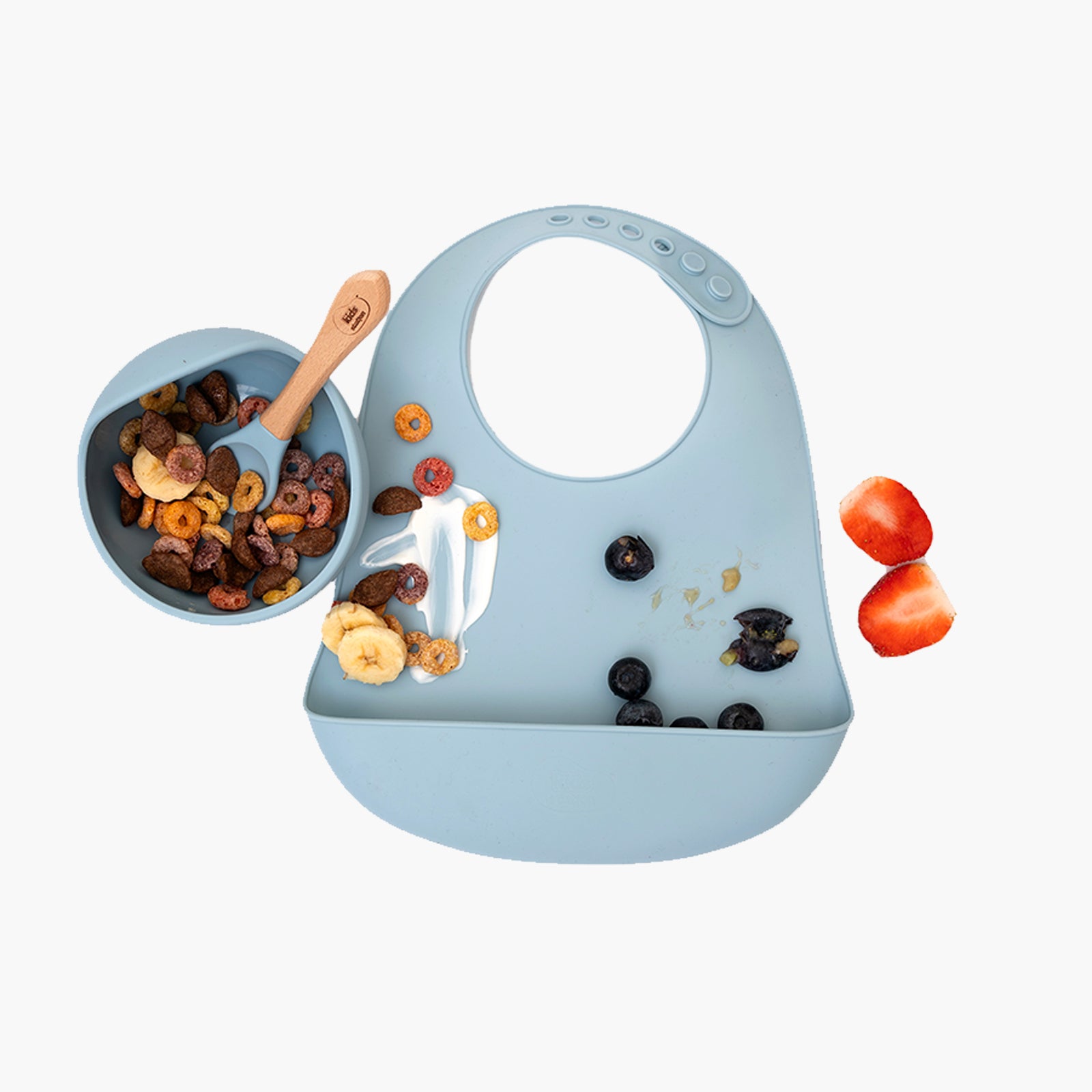 Silicone Survival Kit – 3-Piece Mess-Free Baby Feeding Essentials
