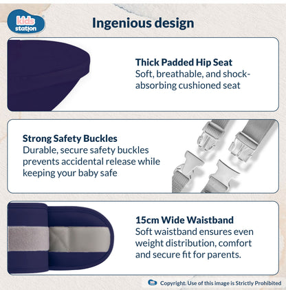 Happy Strap Ergonomic Baby Carrier in India
