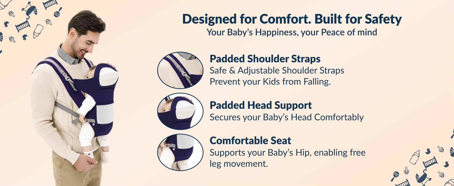 Cuddle Time 3-in-1 Baby Carrier for Infants