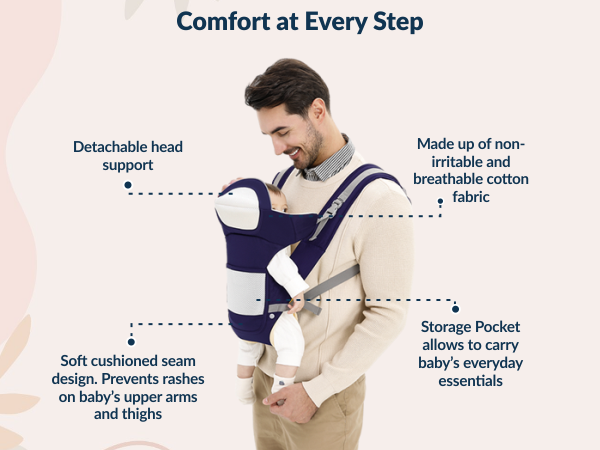 Cuddle Time 3-in-1 Baby Carrier for Infants