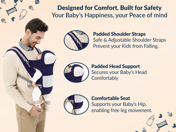 Cuddle Time 3-in-1 Baby Carrier for Infants