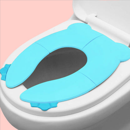 Foldable Frog-Shaped Potty Seat for Babies