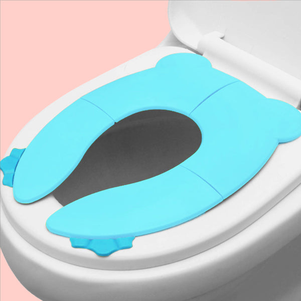 Kids Station Foldable Frog-Shaped Potty Seat – Cute, Comfortable & Safe for Toddlers
