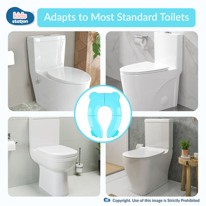 Foldable Frog-Shaped Potty Seat for Babies