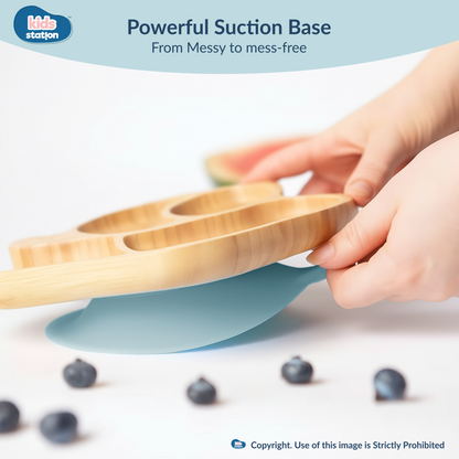 Elephant Eco Friendly Baby Bamboo Feeding Set