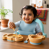 Cute Koala Mealtime Magic  Bamboo Feeding Set