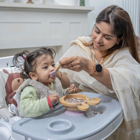 EcoBunny Bamboo Baby Tableware Set for Babies
