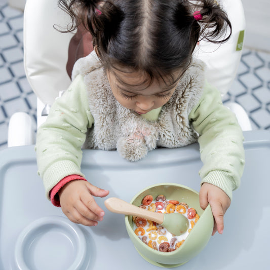 Natural Cute Colourful Mealtime Set for Babies