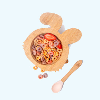 EcoBunny Bamboo Baby Tableware Set for Babies