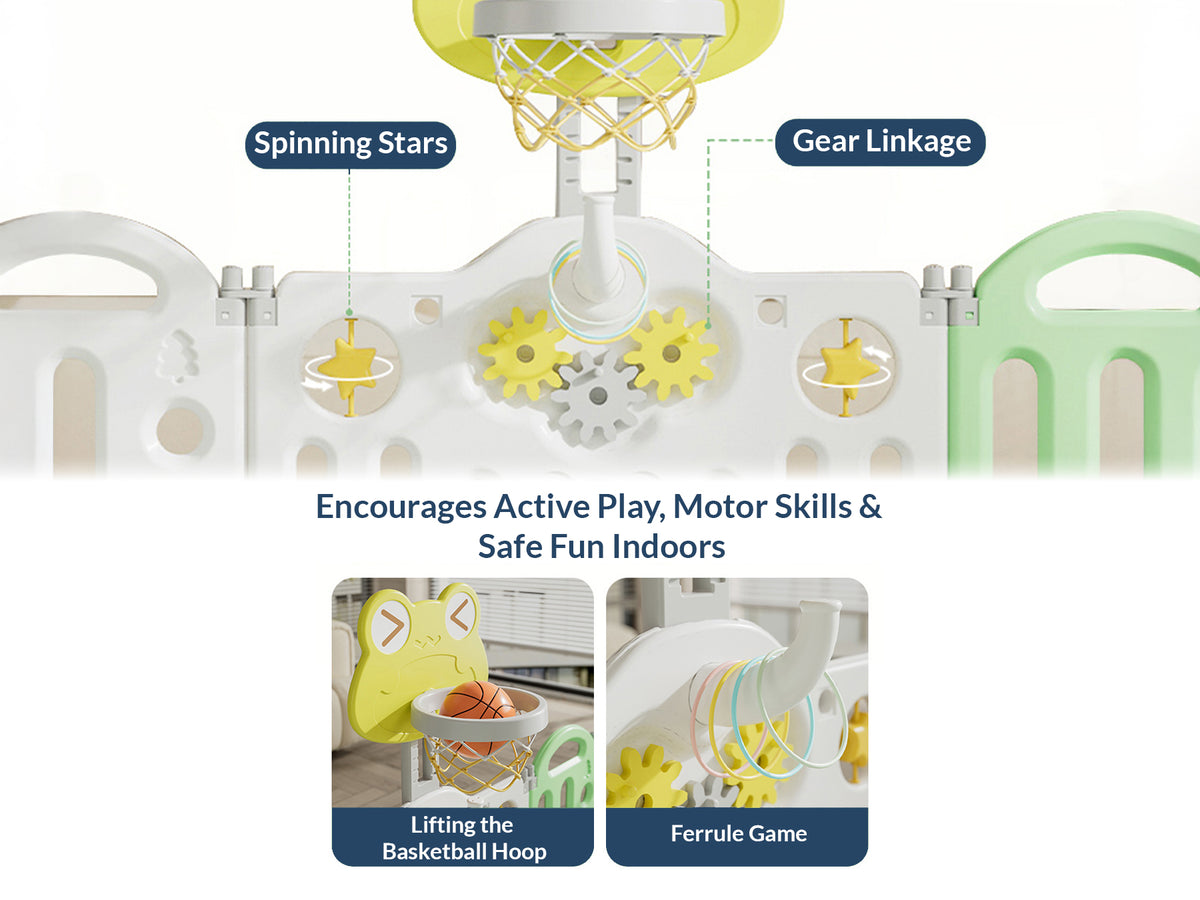 Frog Baby Playpen – Safe Play Space