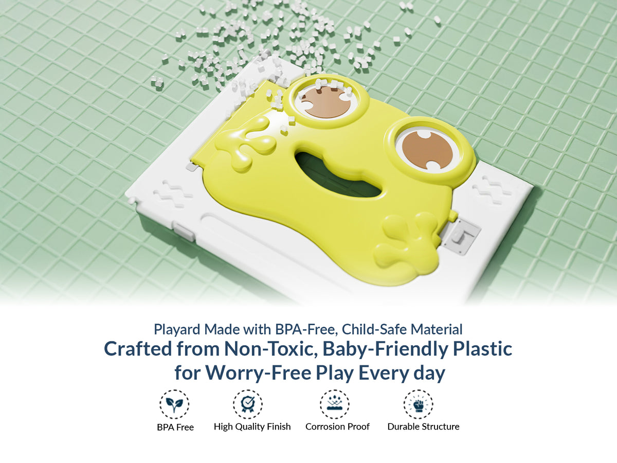 Frog Baby Playpen – Safe Play Space