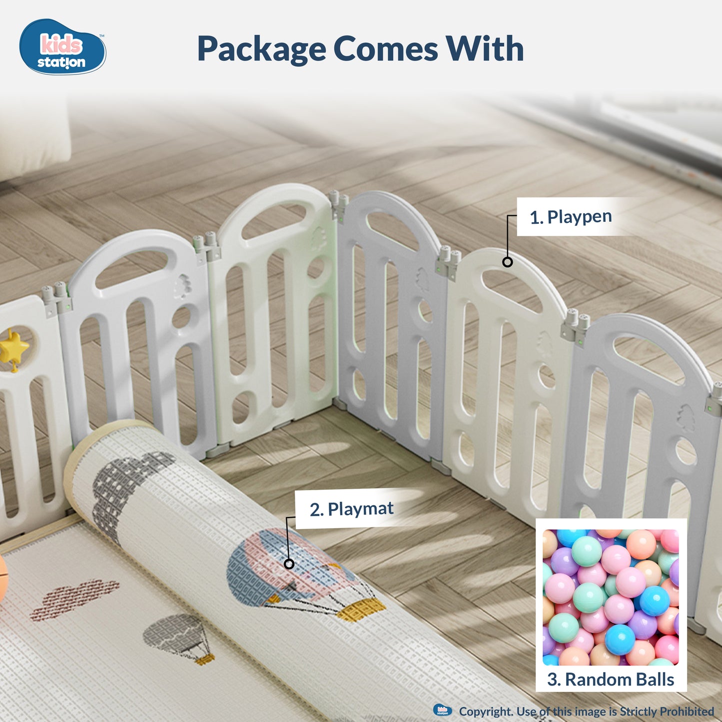 Frog Baby Playpen – Safe Play Space