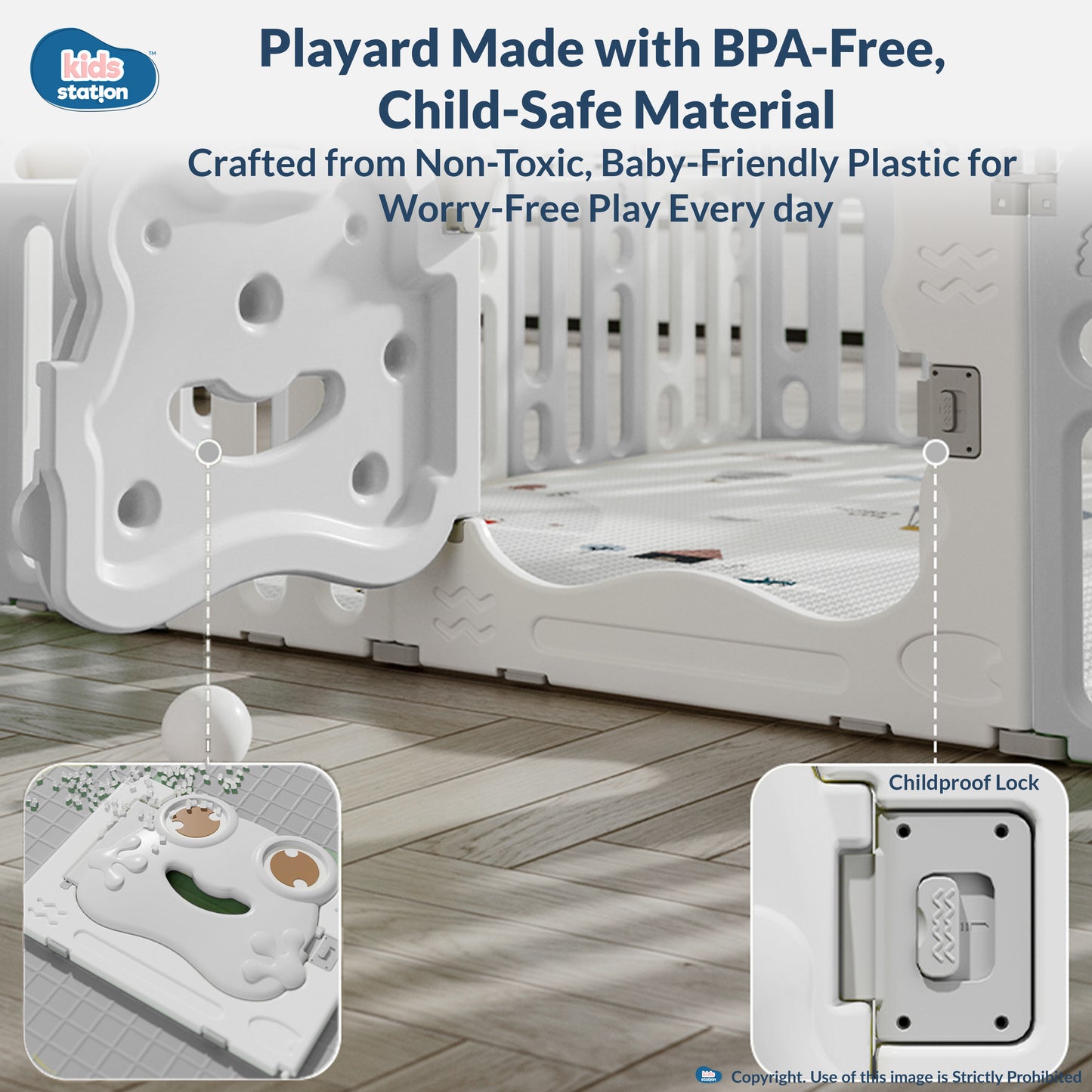 Frog Baby Playpen – Safe Play Space