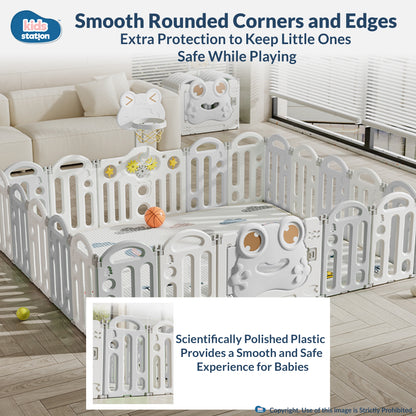 Frog Baby Playpen – Safe Play Space