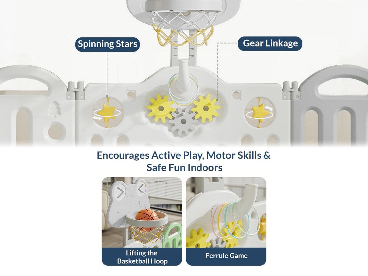 Frog Baby Playpen – Safe Play Space