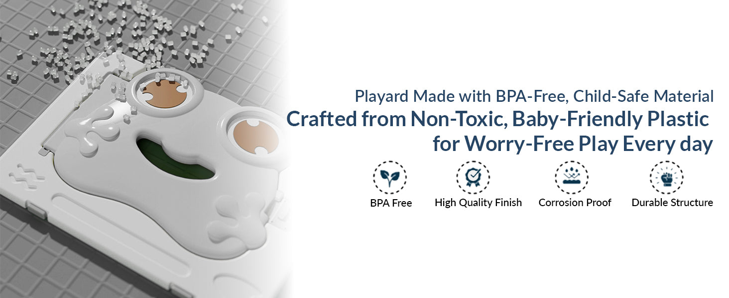 Frog Baby Playpen – Safe Play Space