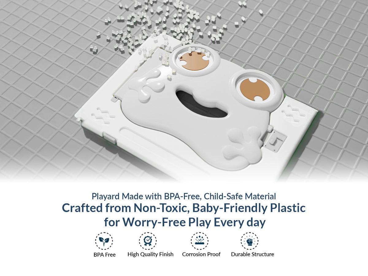 Frog Baby Playpen – Safe Play Space