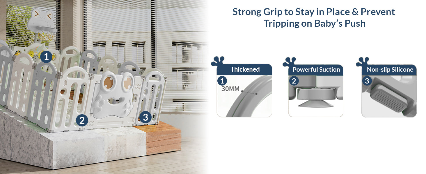 Frog Baby Playpen – Safe Play Space