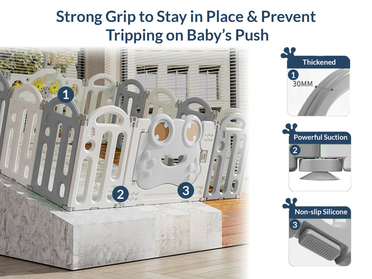 Frog Baby Playpen – Safe Play Space