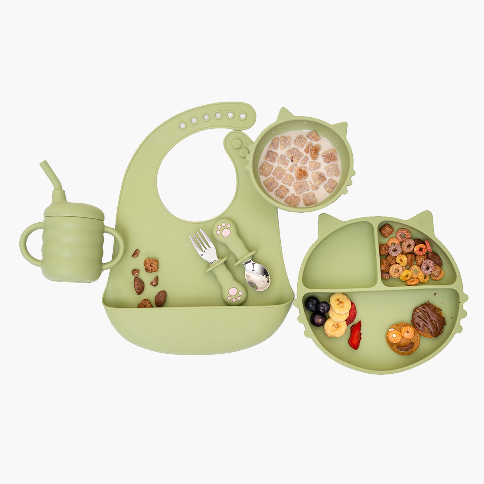 Your Baby’s First Fine Dining Set – 6pcs of Silicone Awesomeness