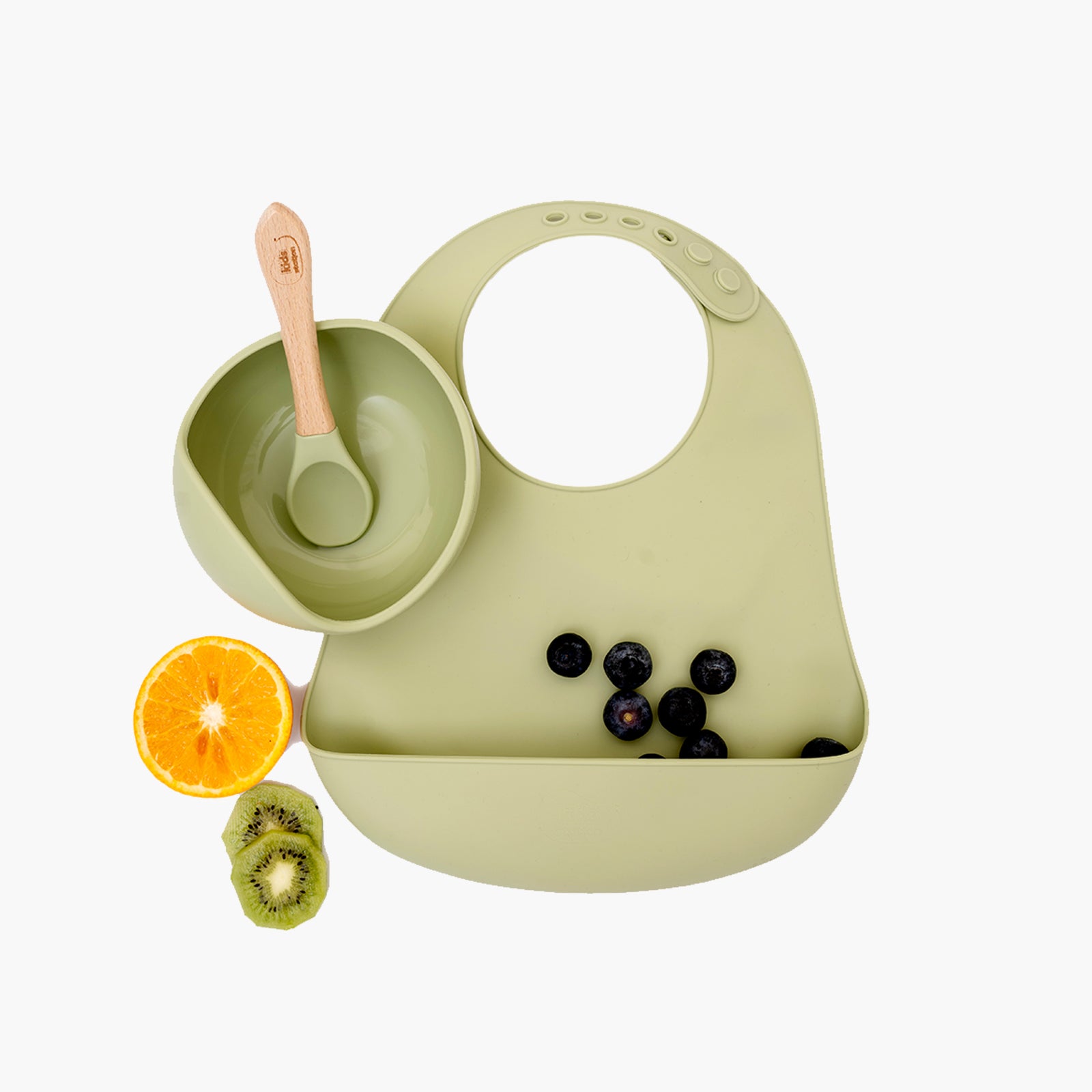 Silicone Survival Kit – 3-Piece Mess-Free Baby Feeding Essentials