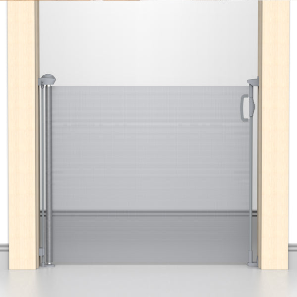 Kids Station™ Grey Retractable Safety Gate