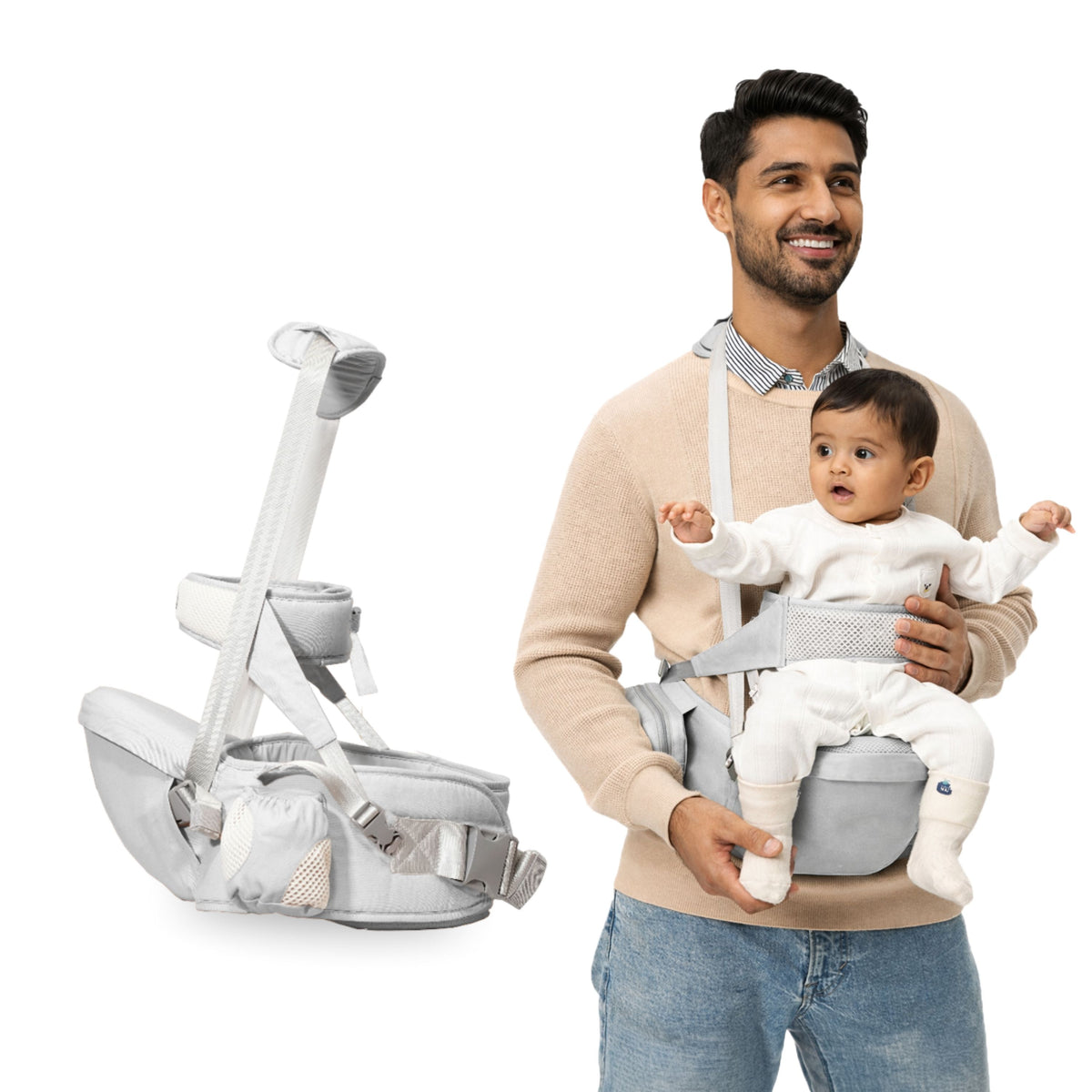 Happy Strap Ergonomic Baby Carrier in India