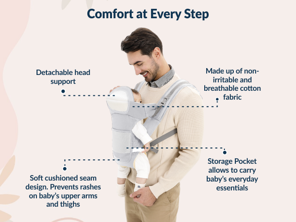 Cuddle Time 3-in-1 Baby Carrier for Infants